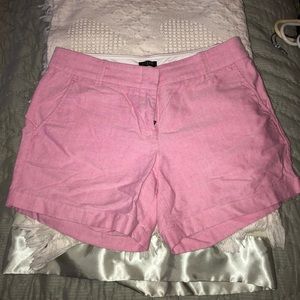 J Crew City Fit Pink Shorts